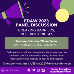 Eating Disorders Awareness Week 2023 Panel Discussion